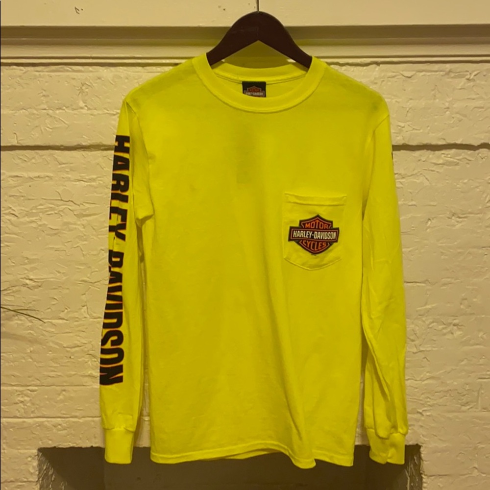 Neon Harley Davidson Shirt🔥